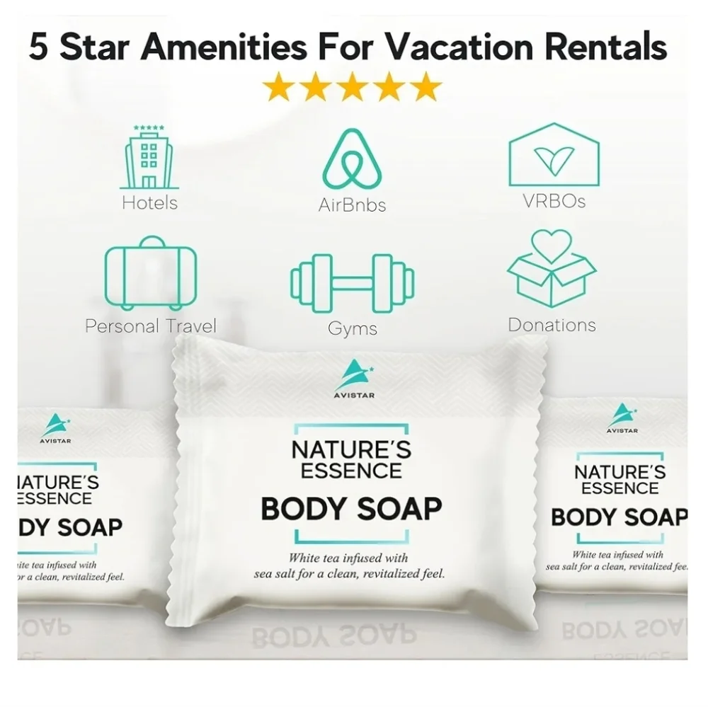 60 Hotel Bar Soaps